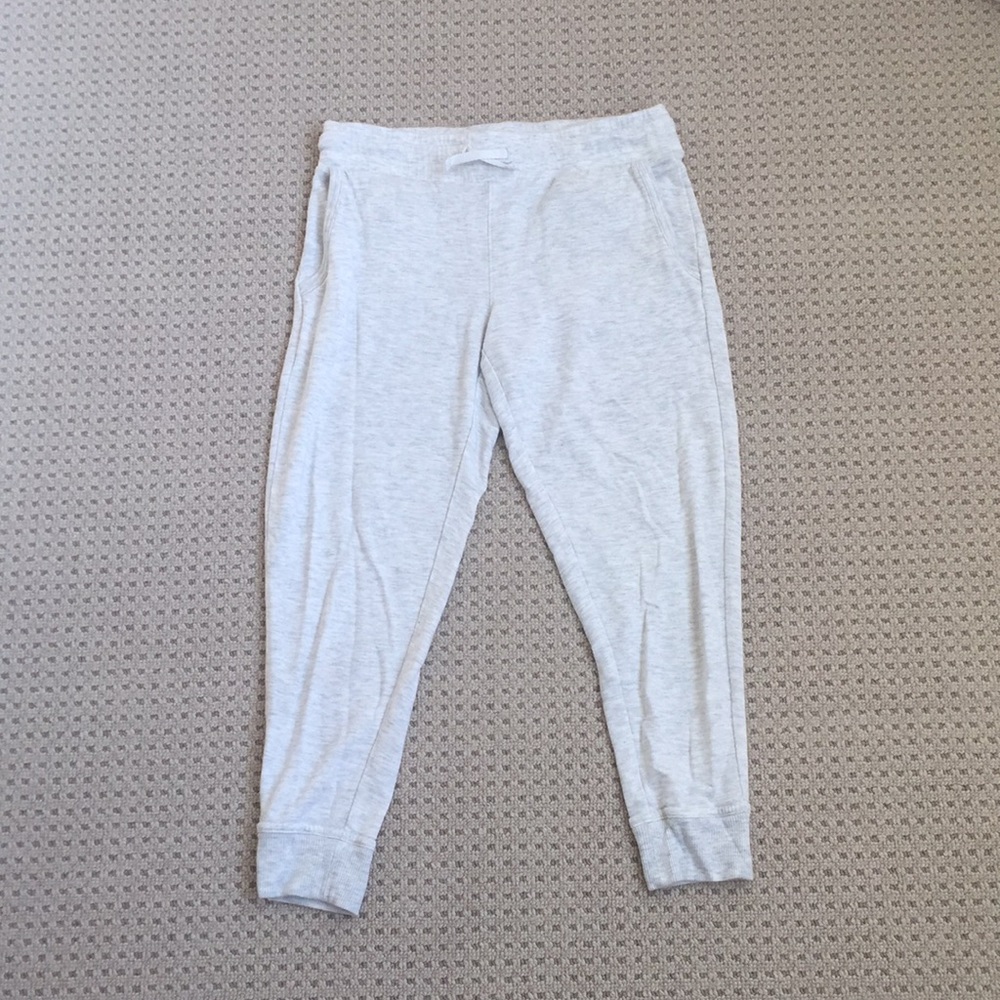 Athleta white joggers! Size 12. Never been used!